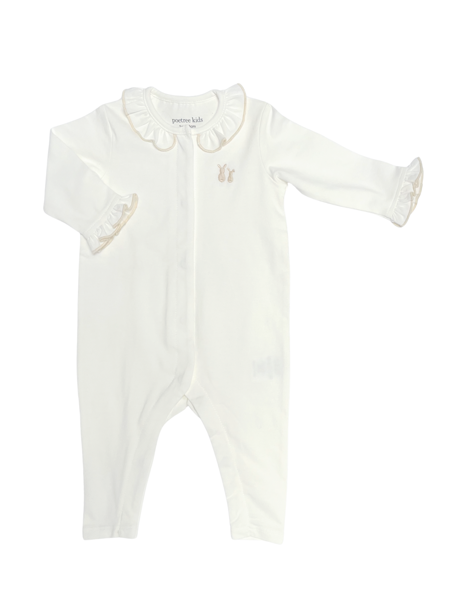 Babypakje Nikki Crème met ruffles