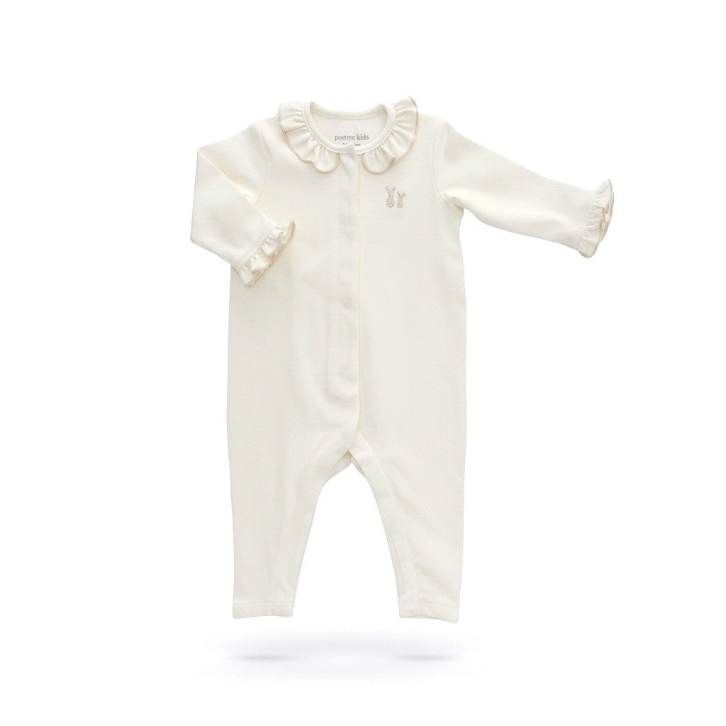 Babypakje Nikki Crème met ruffles