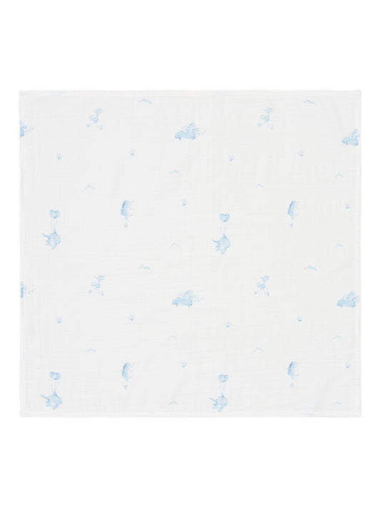 Blue Dreams Swaddle Hydrofiele Doek - Personaliseerbaar