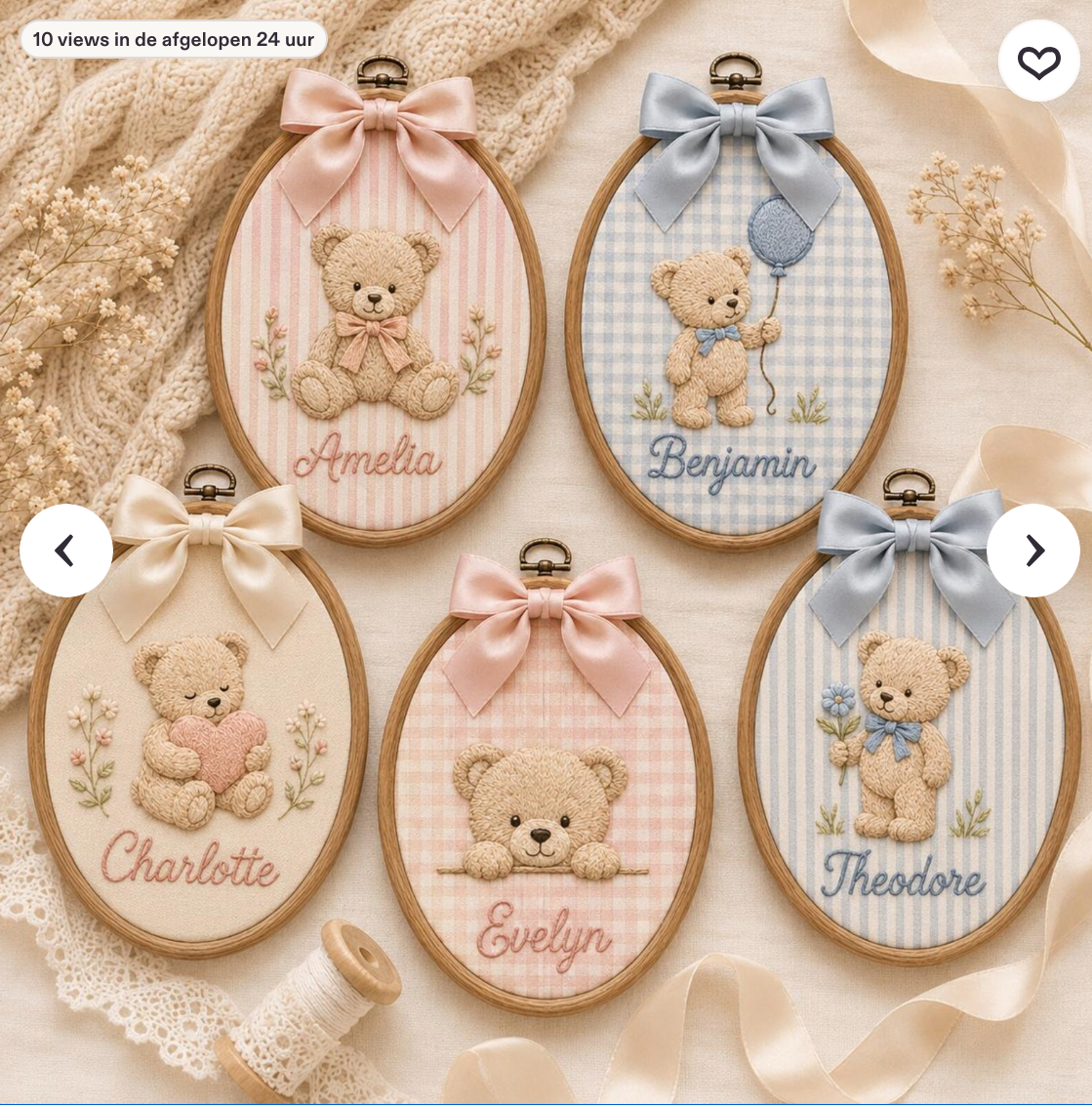 Gepersonaliseerde geboortehanger