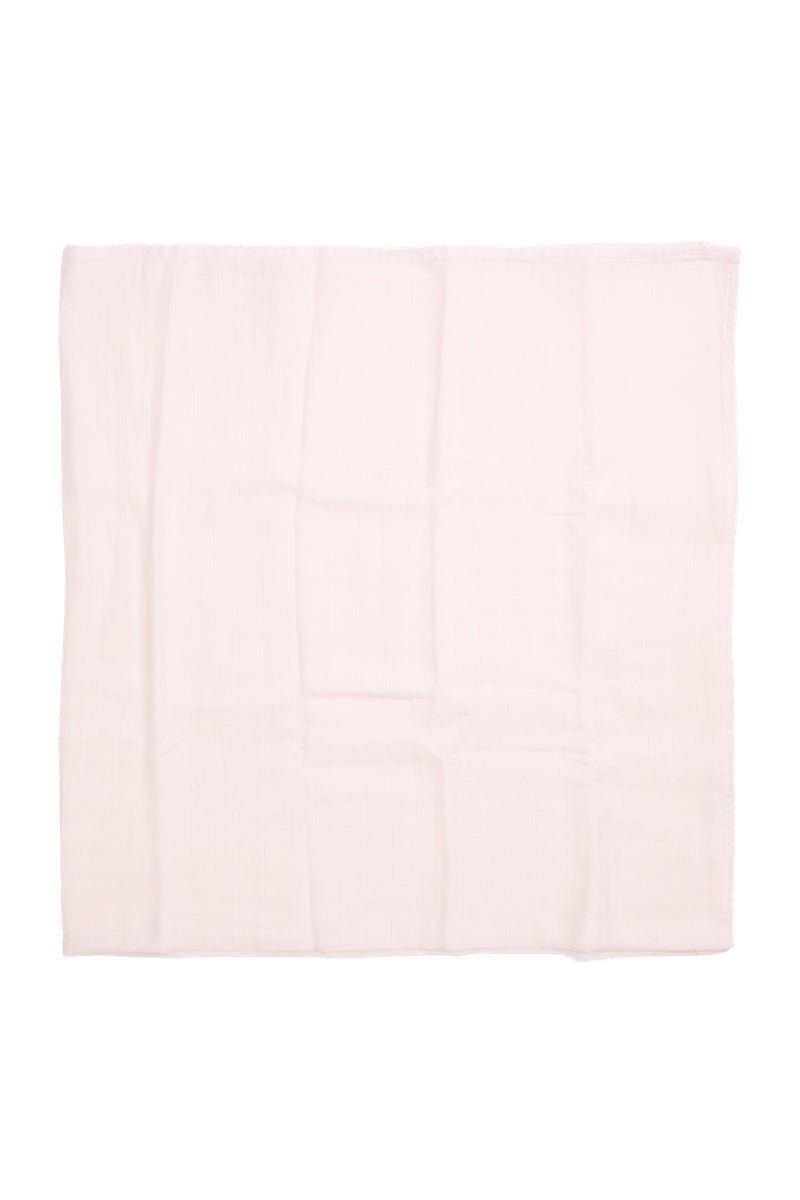 Lichtroze Swaddle Hydrofiele Doek - Personaliseerbaar
