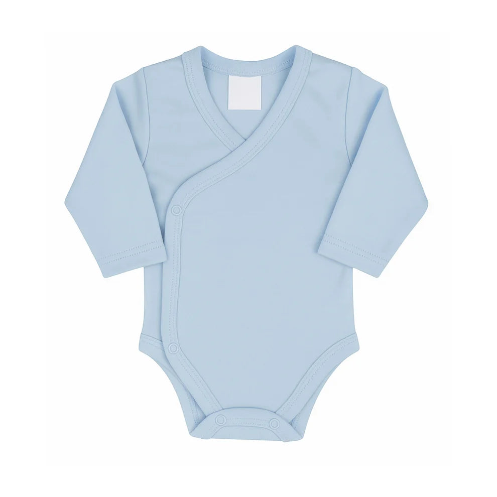 Tilou Label Newborn Romper Lange Mouw Blauw