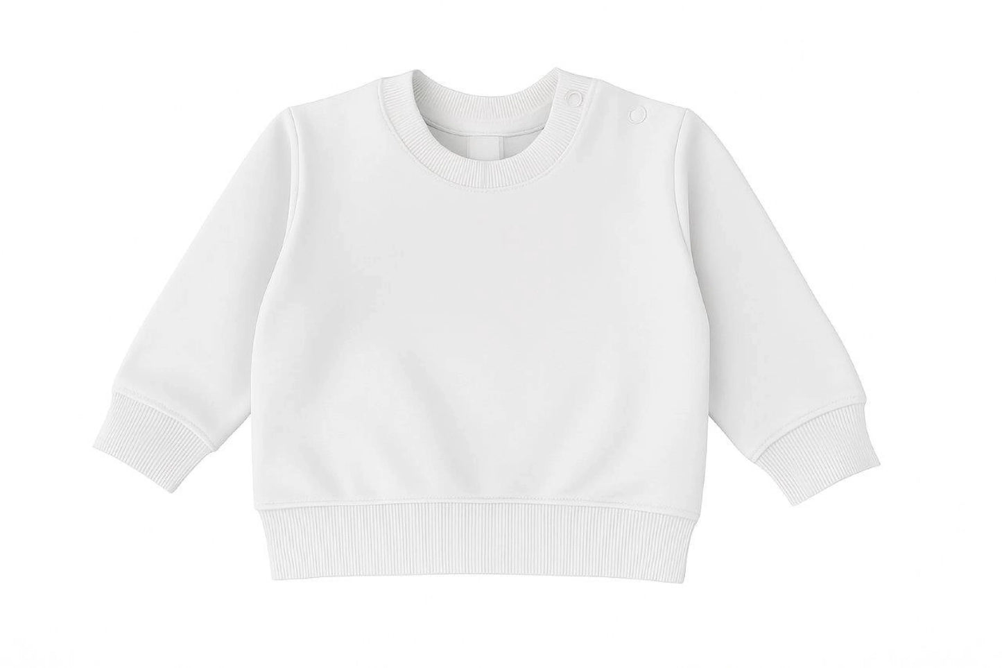 Gepersonaliseerde sweater wit