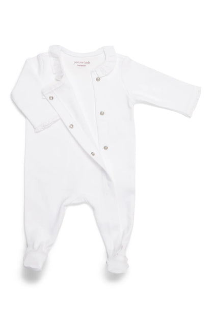 Babypakje Popeline wit