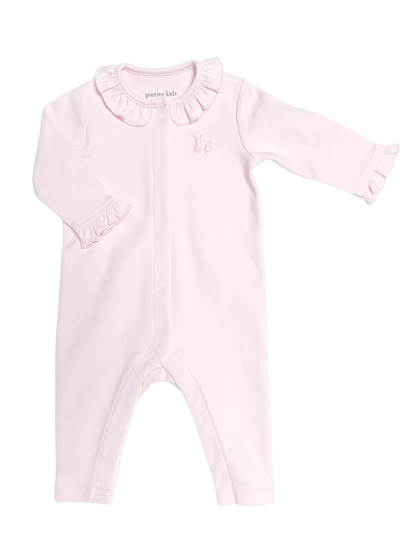 Babypakje Nikki roze met ruffles