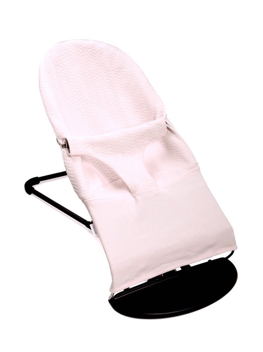 BabyBjörn Wipstoel Hoes Chevron Light Pink