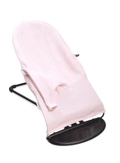 BabyBjörn Wipstoel Hoes Chevron Light Pink