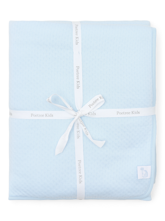 Ledikantdeken Blue Dreams - Personaliseerbaar