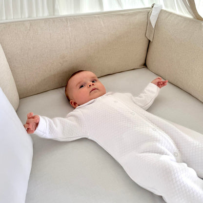 Boxomrander Linnen Beige