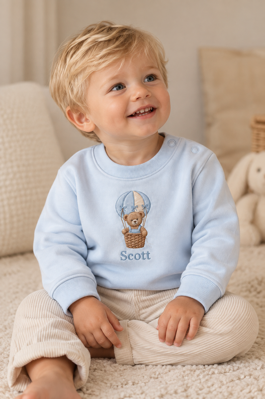 Tilou Label Kids Sweater Lichtblauw