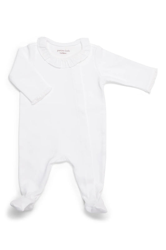 Babypakje Popeline wit