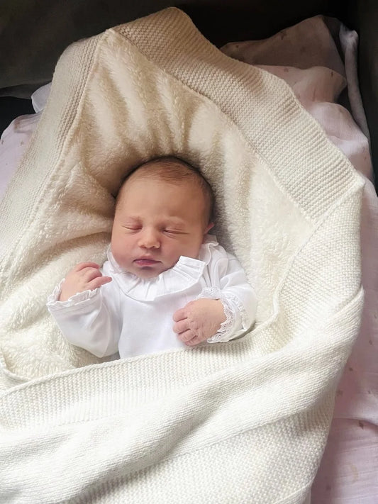 Babypakje Popeline wit