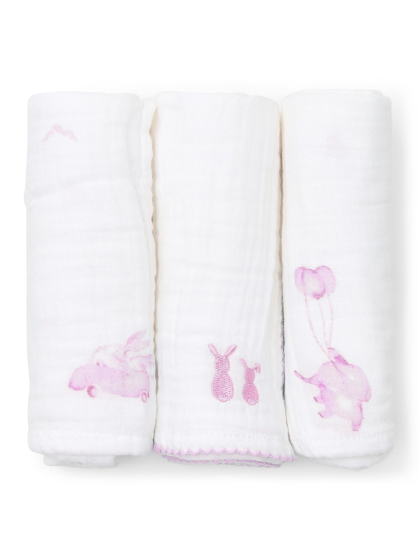 Hydrofiele doeken Pink Dreams - Set van 3