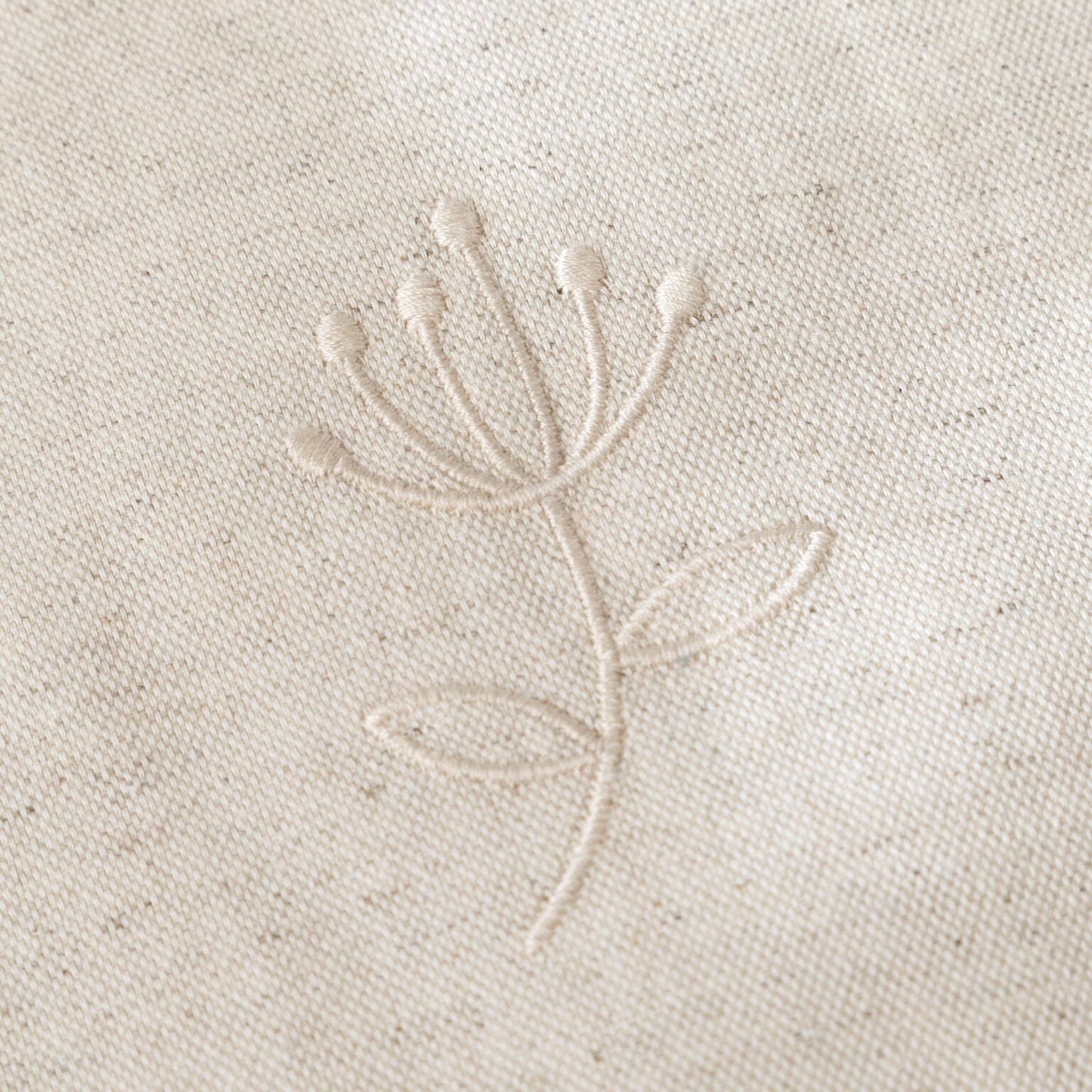Boxkleed Beige/Wit Linnen