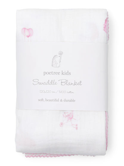 Pink Dreams Swaddle Hydrofiele Doek - Personaliseerbaar