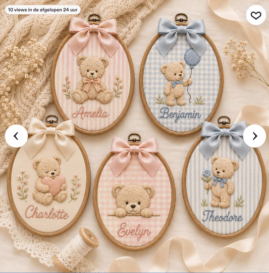 Gepersonaliseerde geboortehanger