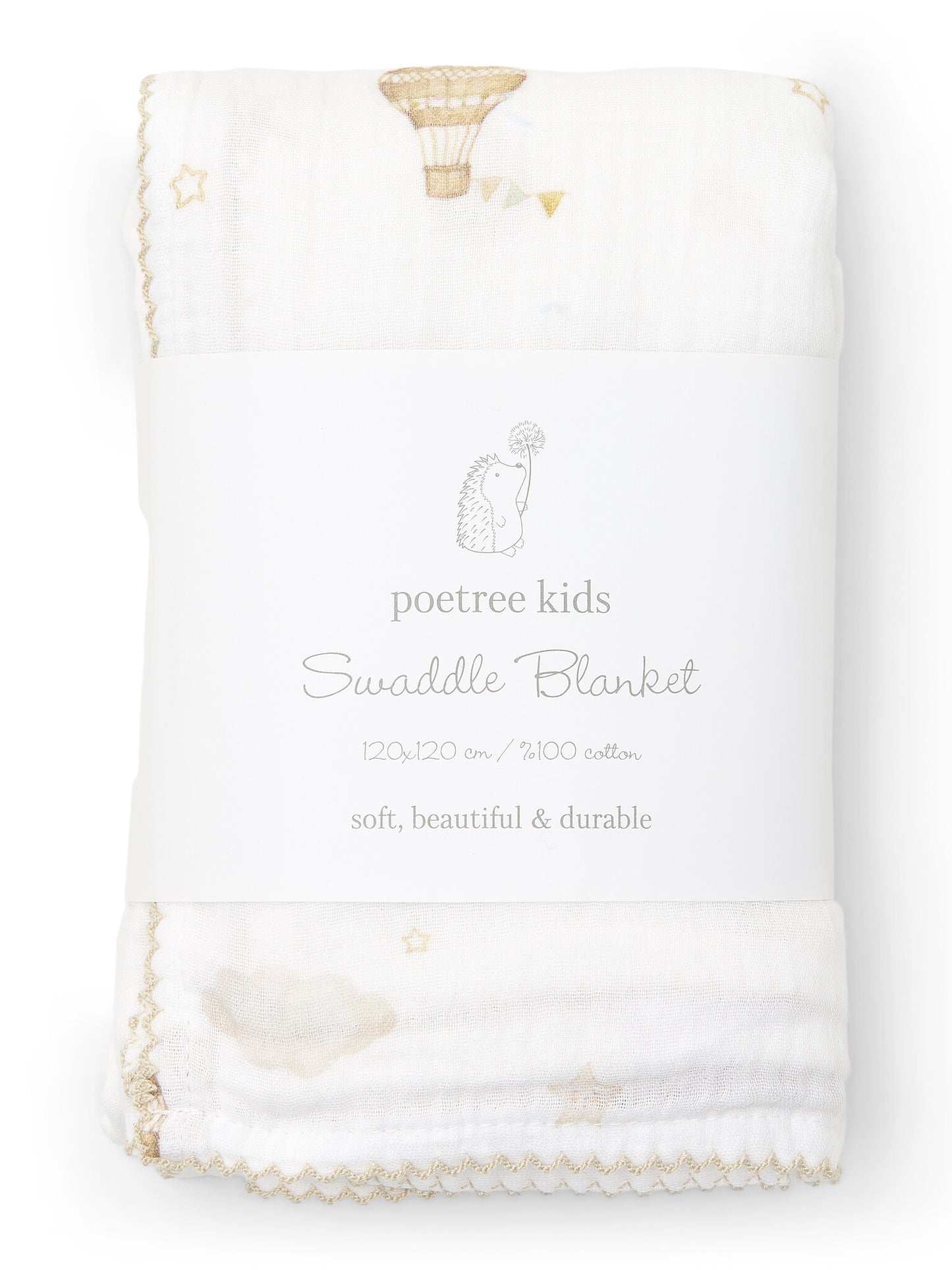 Little Voyager Swaddle Hydrofiele Doek - Personaliseerbaar