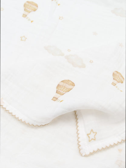 Little Voyager Swaddle Hydrofiele Doek - Personaliseerbaar