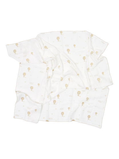 Little Voyager Swaddle Hydrofiele Doek - Personaliseerbaar