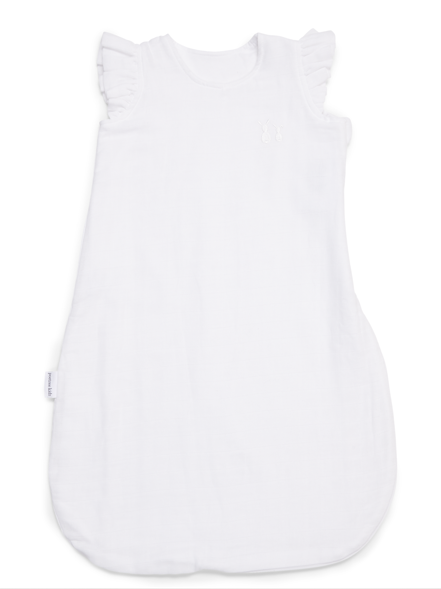 Zomer Slaapzak Tetra Ruffle White