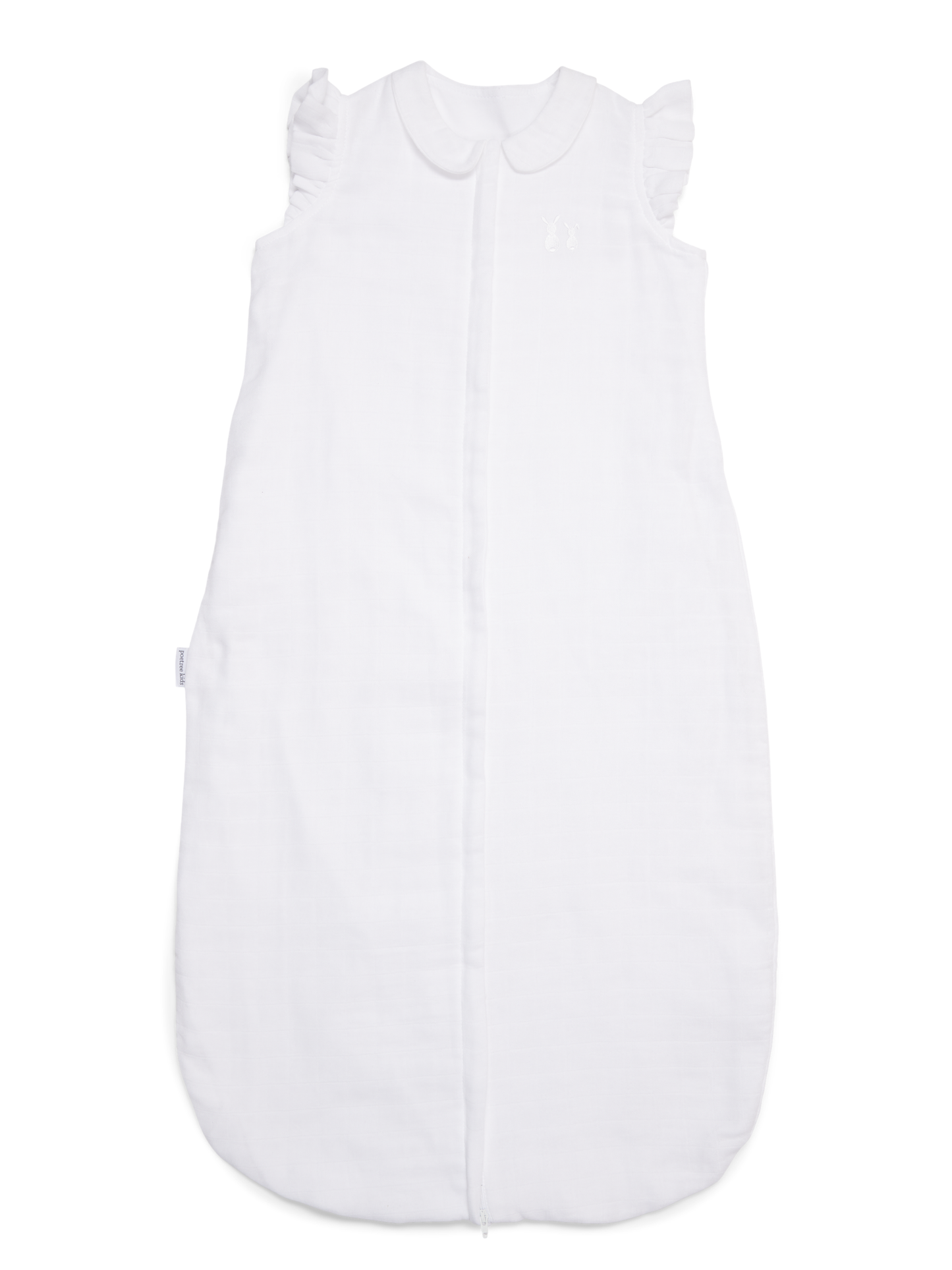 Zomer Slaapzak Tetra Ruffle White