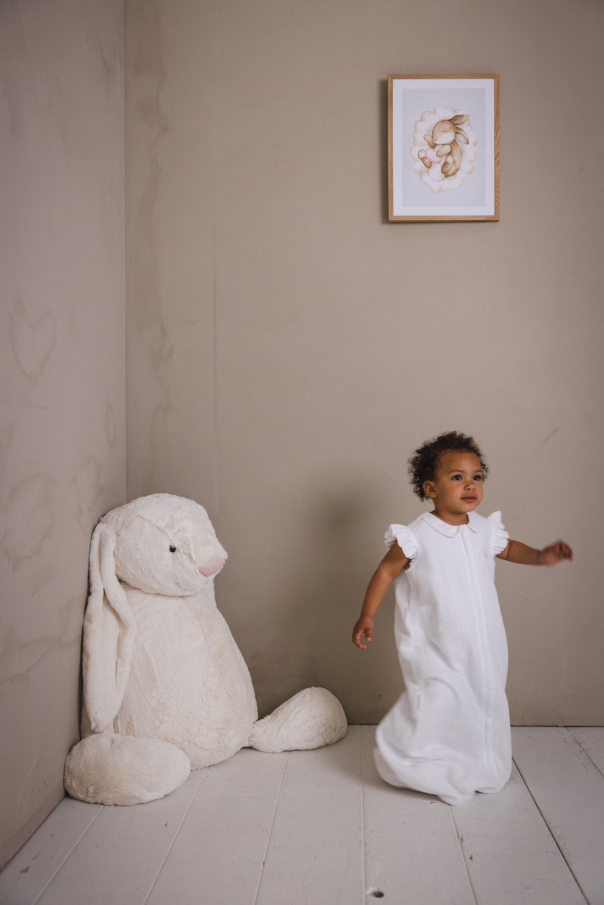 Zomer Slaapzak Tetra Ruffle White