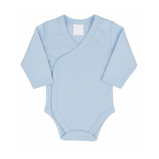 Tilou Label Newborn Romper Lange Mouw Blauw