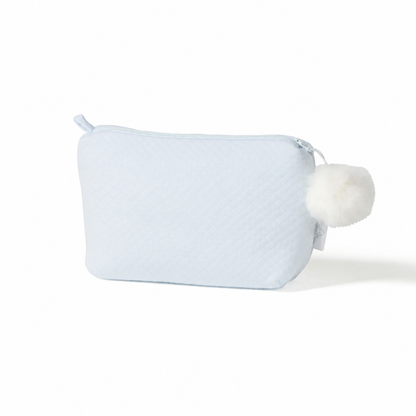 Toilettas Féline met Pompon Blauw