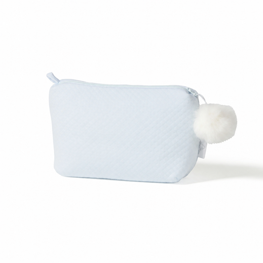 Toilettas Féline met Pompon Blauw