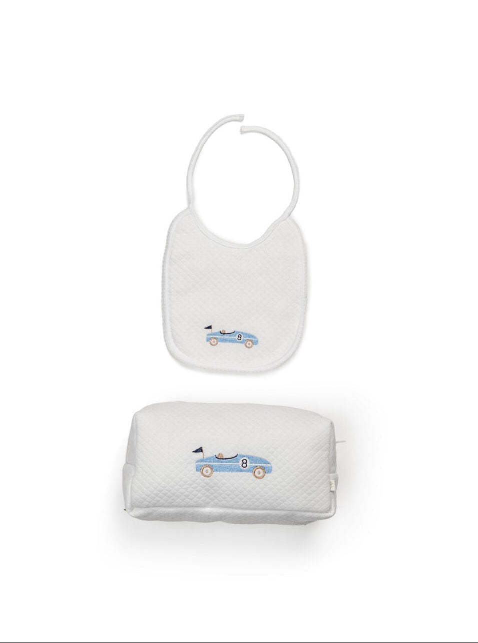 Toilettas & Slabbetje | Geschenkset Sportauto