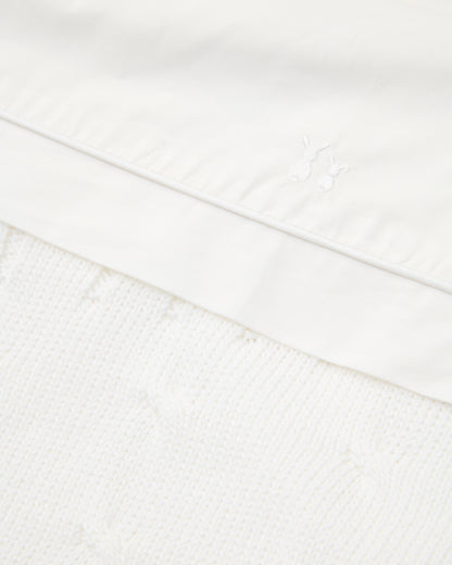 Wieg laken Milaan White
