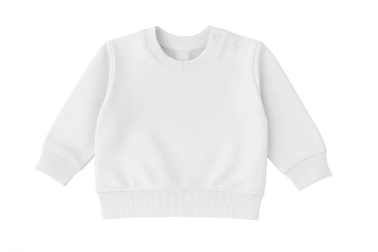 Gepersonaliseerde sweater wit